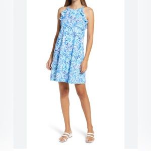 LILLY PULITZER Billie Dress SUNS OUT FUNS OUT Saltwater Blue